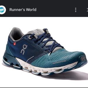 On Running Cloudflyer Women’s Running Sneaker in Storm/White Size 10